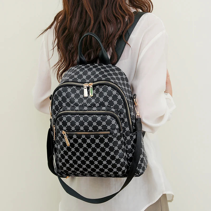 Retro Style Waterproof Backpack