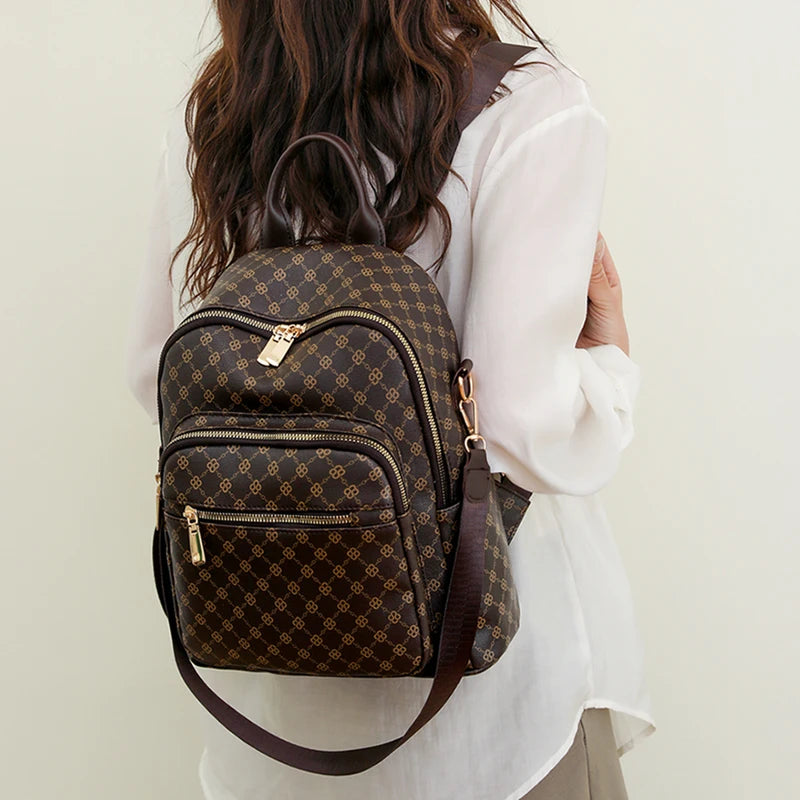 Retro Style Waterproof Backpack