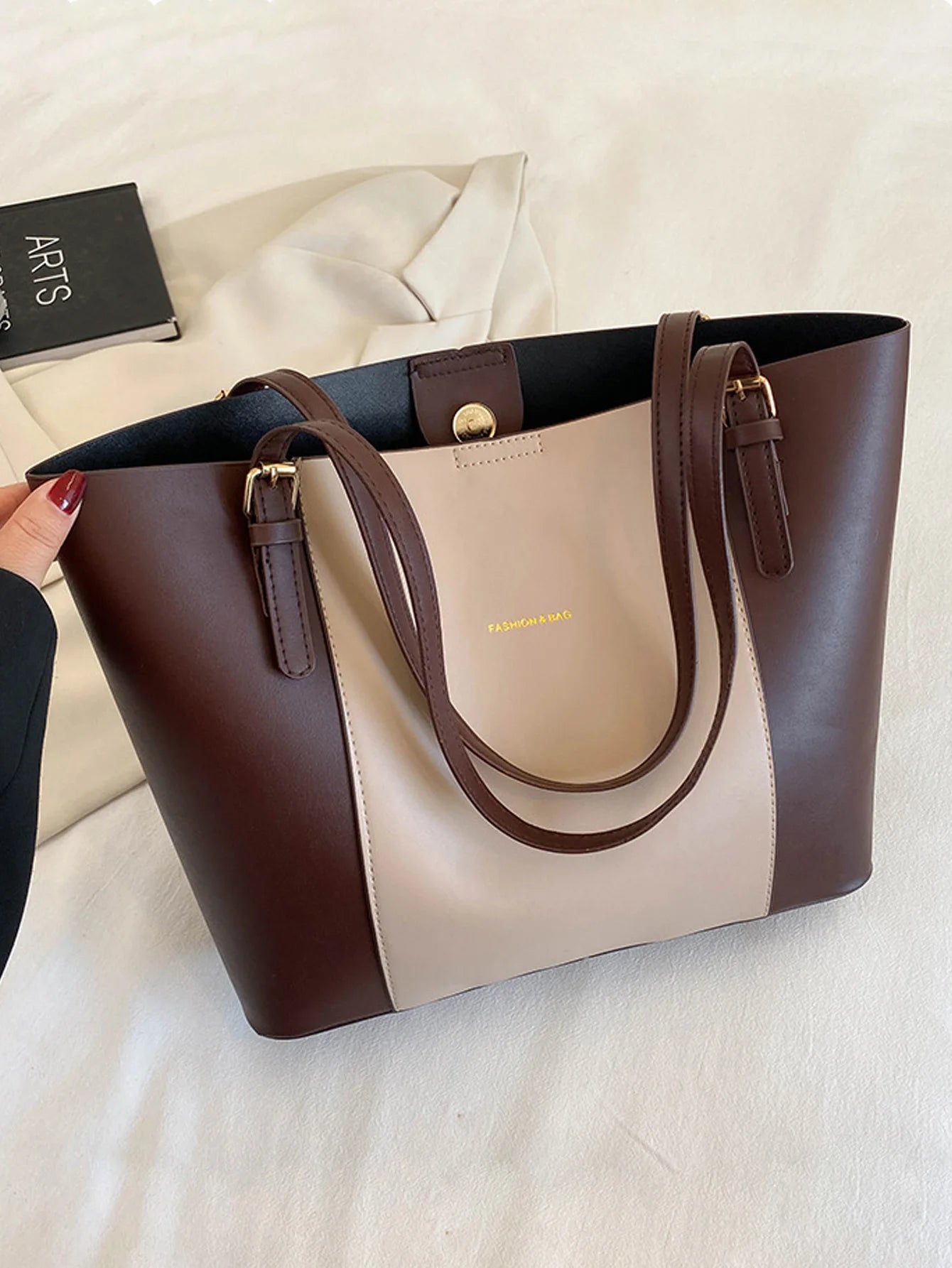 Retro Travel Tote Shoulder Bag