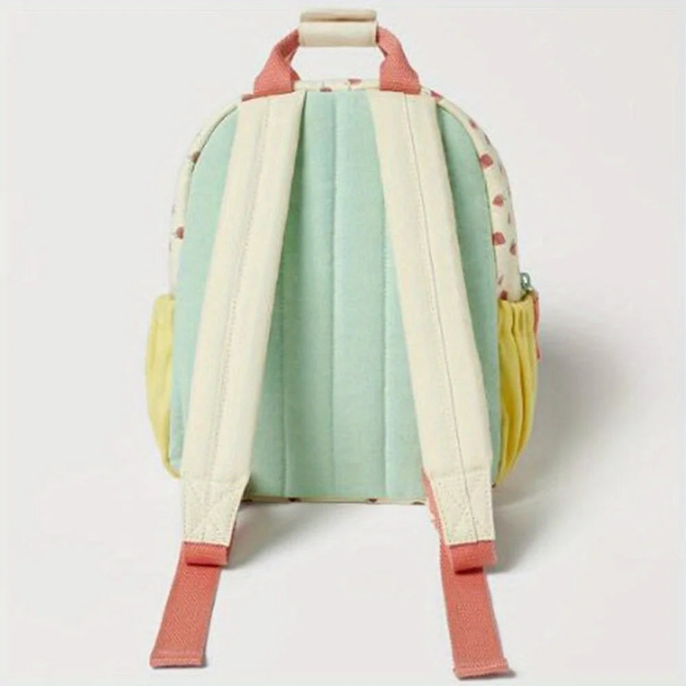 Custom Embroidery Name Strawberry Backpack