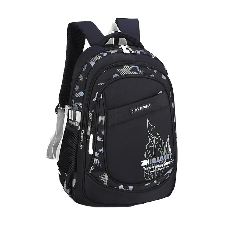 Waterproof School Backpack for Kids 6–12 Years – Lightweight Large Capacity bag