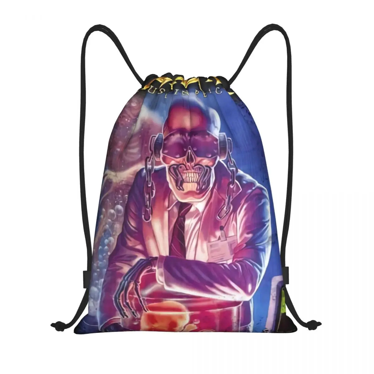 Rock Band Drawstring Bag