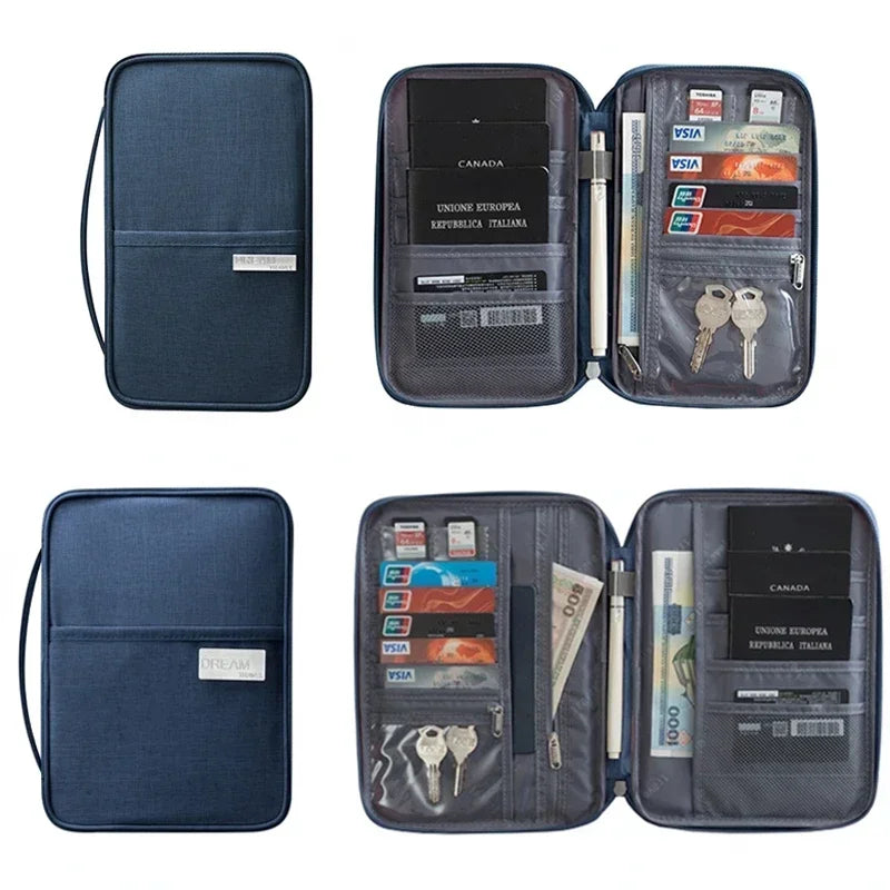 Compact Passport Holder – Waterproof Travel Accessory