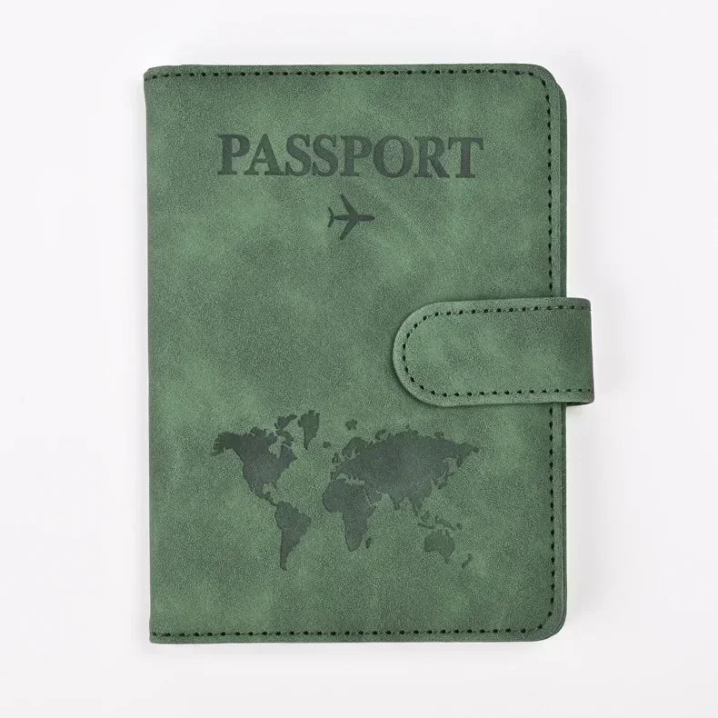Vintage Marble Passport Holder