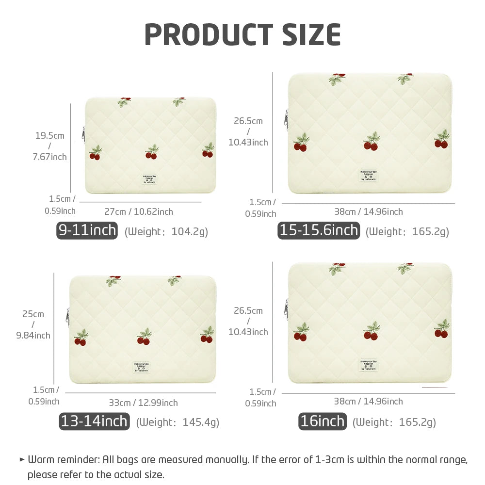 Waterproof Laptop Sleeve – Fits 11–16 Inch MacBook, HP, Dell, Lenovo