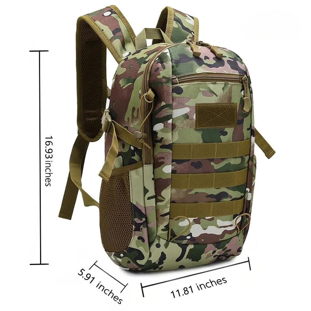 15L Adventure Backpack – Lightweight Tactical Bag for Travel Backpack