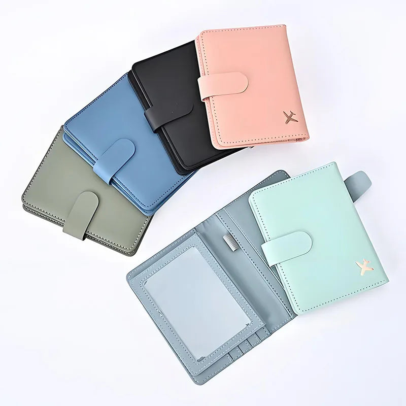 Anti-Theft Travel Wallet – RFID Card & SIM Passport Holder