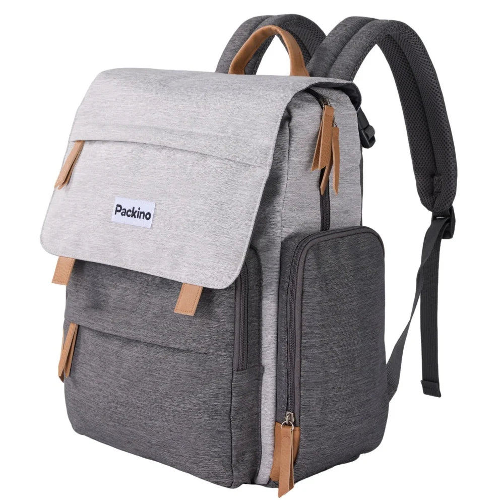 Hands-Free Baby Backpack – Large Capacity Stroller Diaper Bag