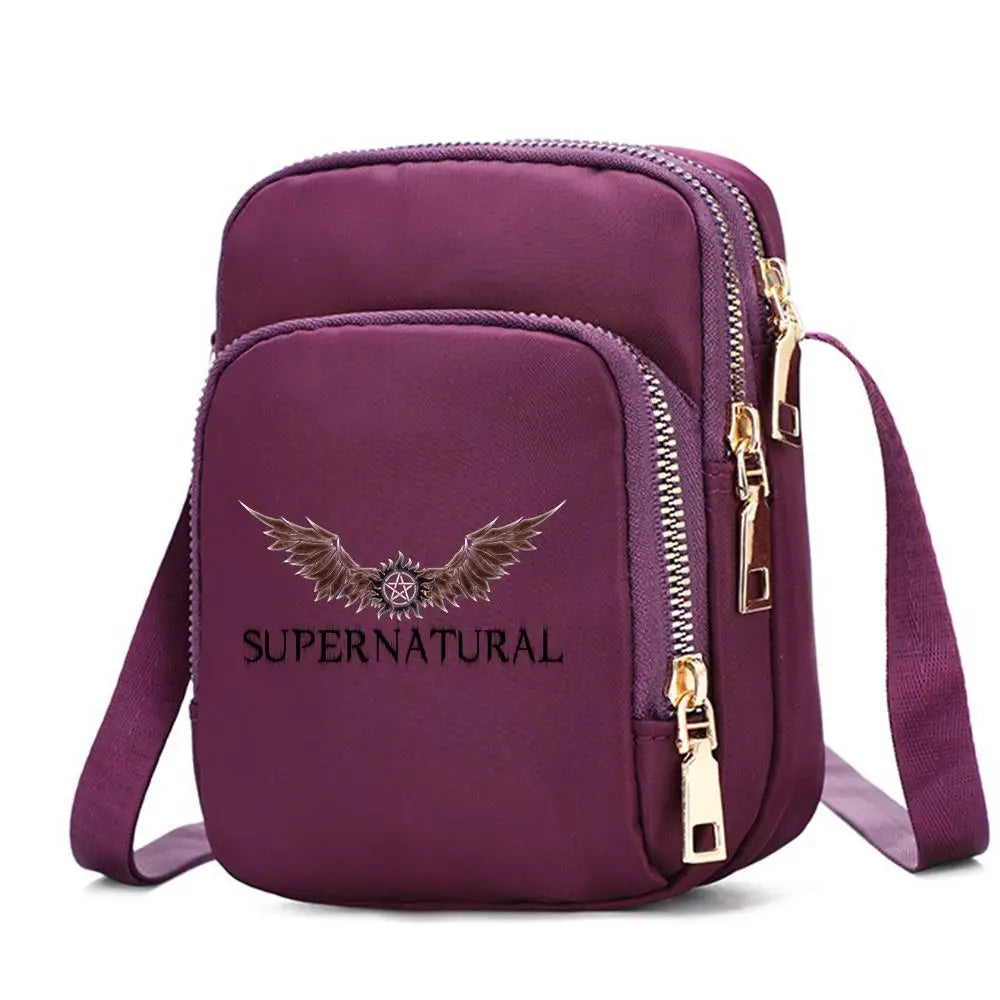 Cute Supernatural Handbag – Small Crossbody Bag