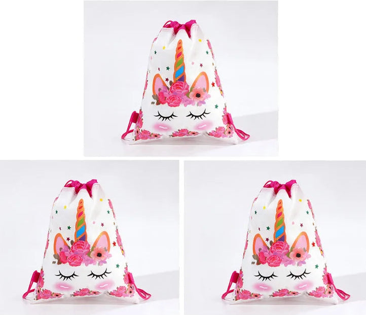 Cute Cartoon Drawstring Pouches