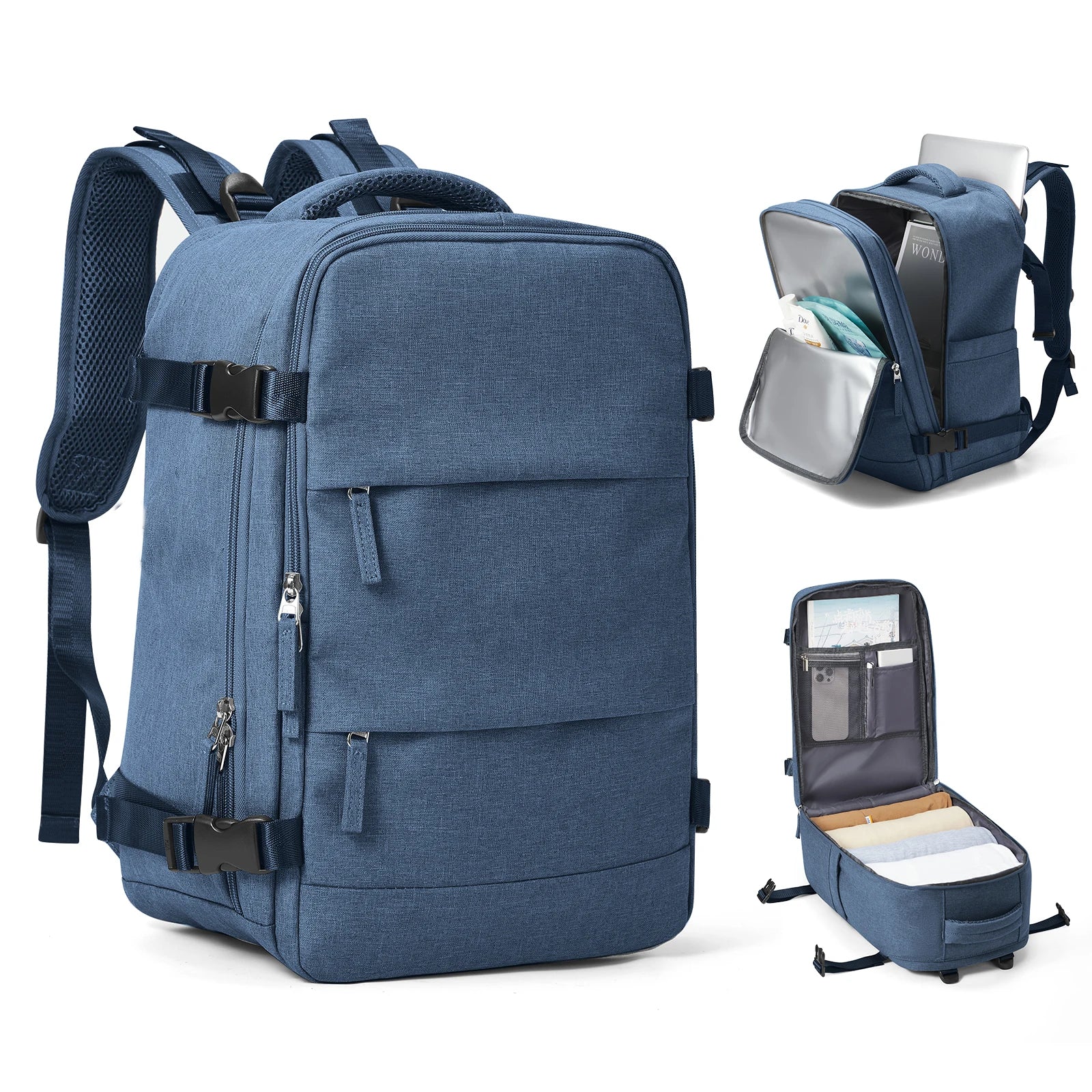 Cabin Size Backpack for Flights – Laptop & Leisure Use