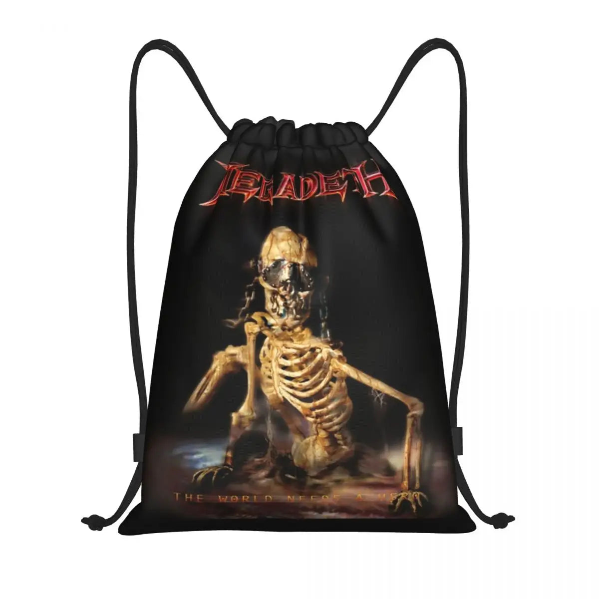 Rock Band Drawstring Bag