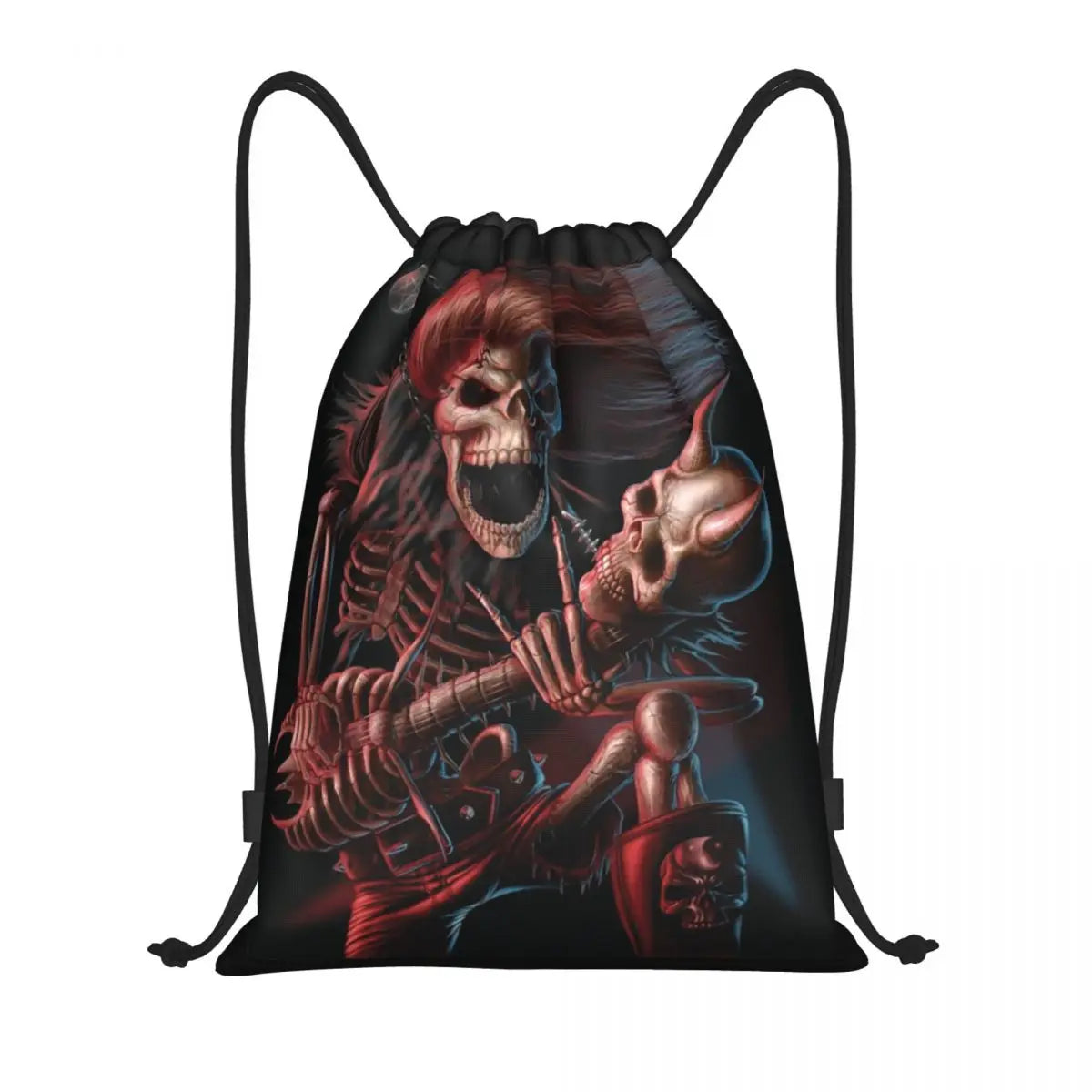 Rock Band Drawstring Bag