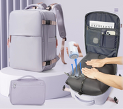 Vacuum Compression Cabin Backpack - Hiking & Air Travel Bag