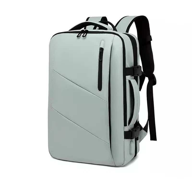 17-Inch Men’s Laptop Backpack – Waterproof, 39L Travel and Outdoor Bag with USB Port