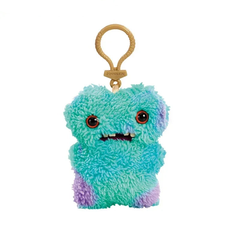 Fuggler Monster Plush Keychain – Cute Ugly Stuffed Pendant