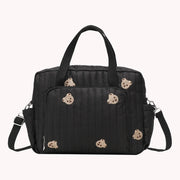 Large Capacity Floral Maternity Bag – Bear Pram Diaper Tote