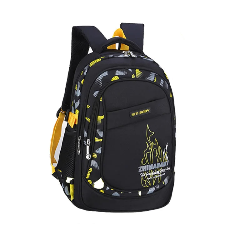 Waterproof School Backpack for Kids 6–12 Years – Lightweight Large Capacity bag