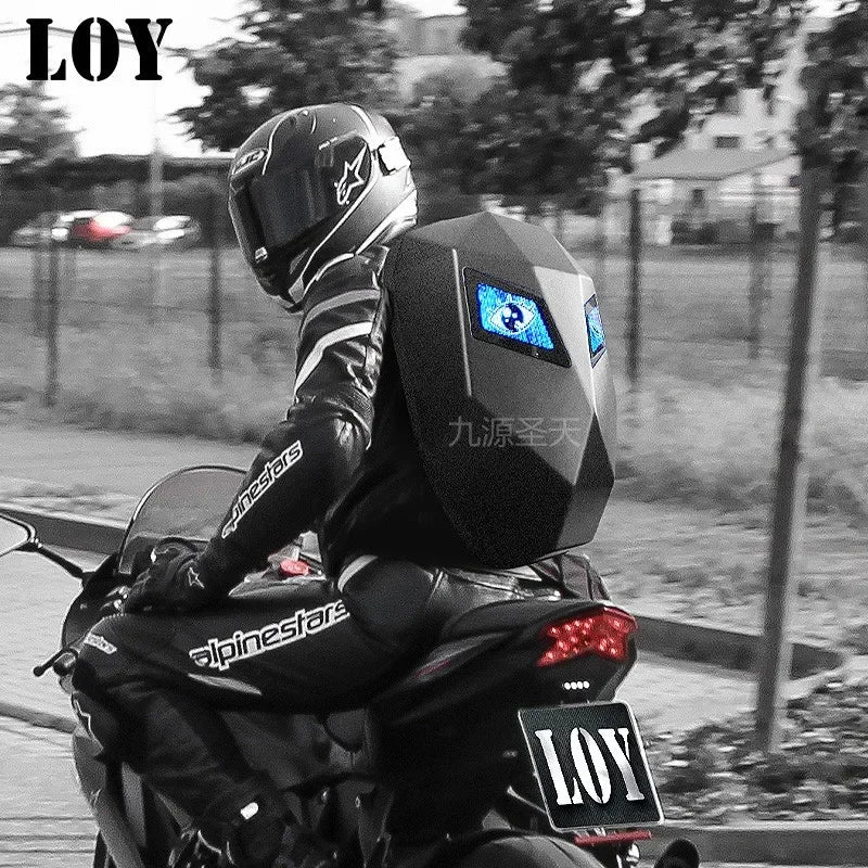 High Capacity Waterproof LED Backpack – Laptop Bag for Business & Travel