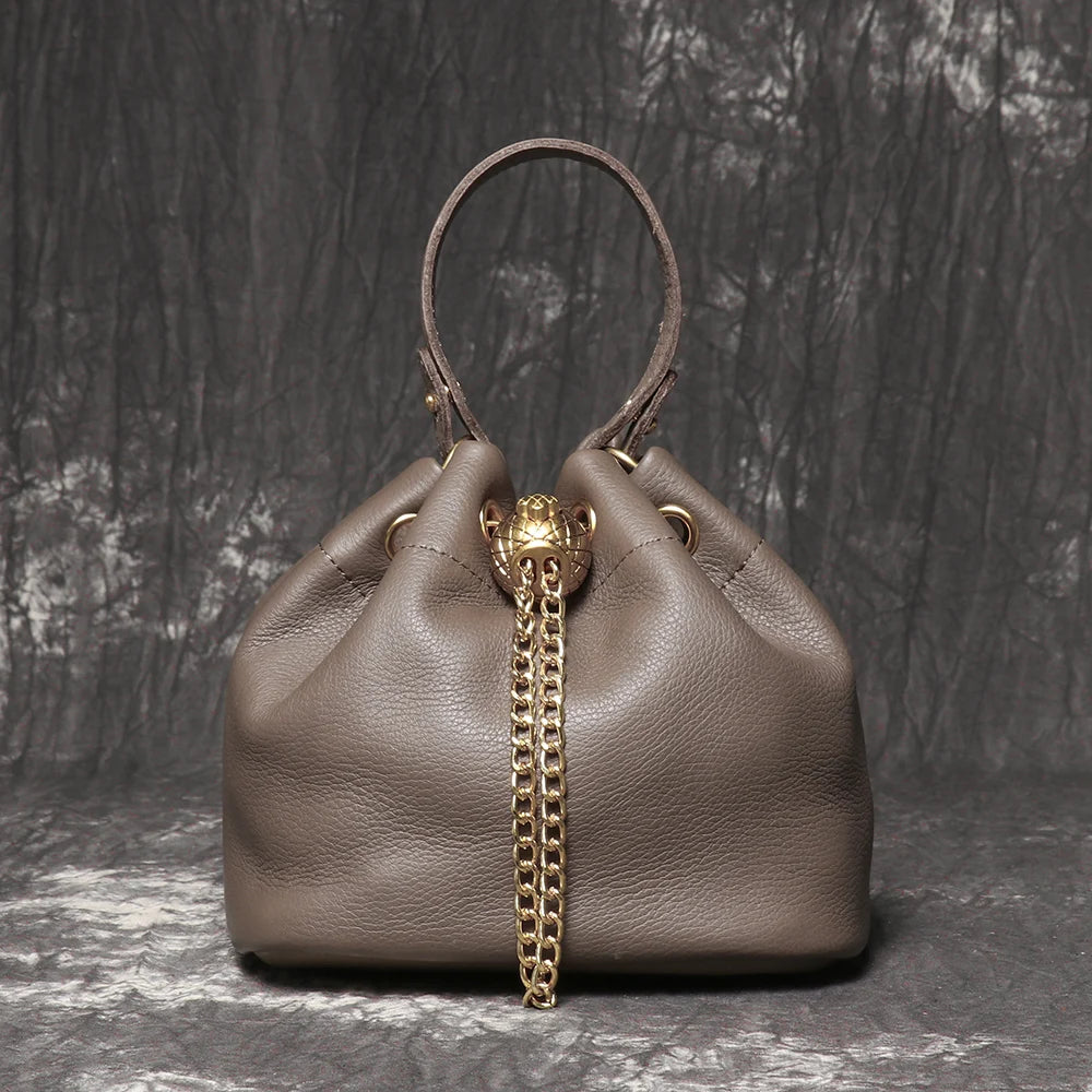 Genuine Leather Shoulder Bag