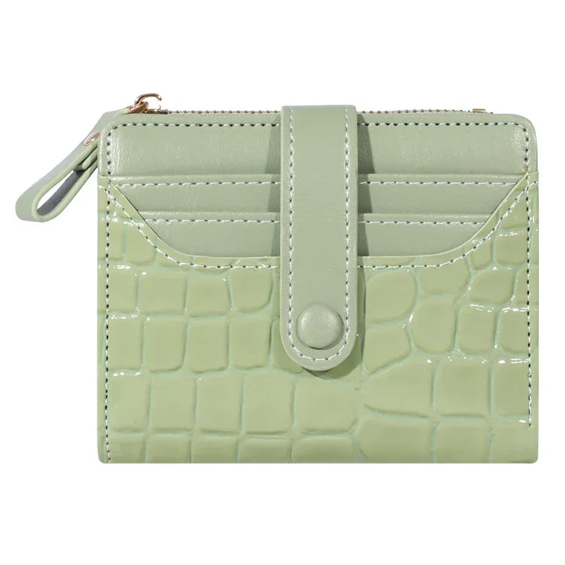 Croco Pattern PU Leather Wallet