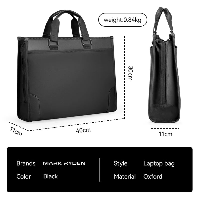 Business Laptop Bag – Premium Leather Briefcase & Crossbody Bag