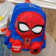 Kids Superhero School Bag – Spider-Man 3D Backpack for School & Travel