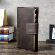 Leather Passport Cover – RFID Travel Bag for Family Use