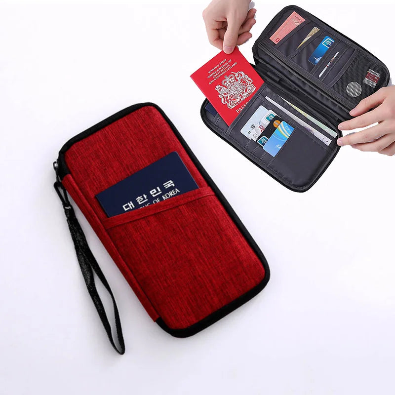 Durable Travel Wallet – Passport Organizer