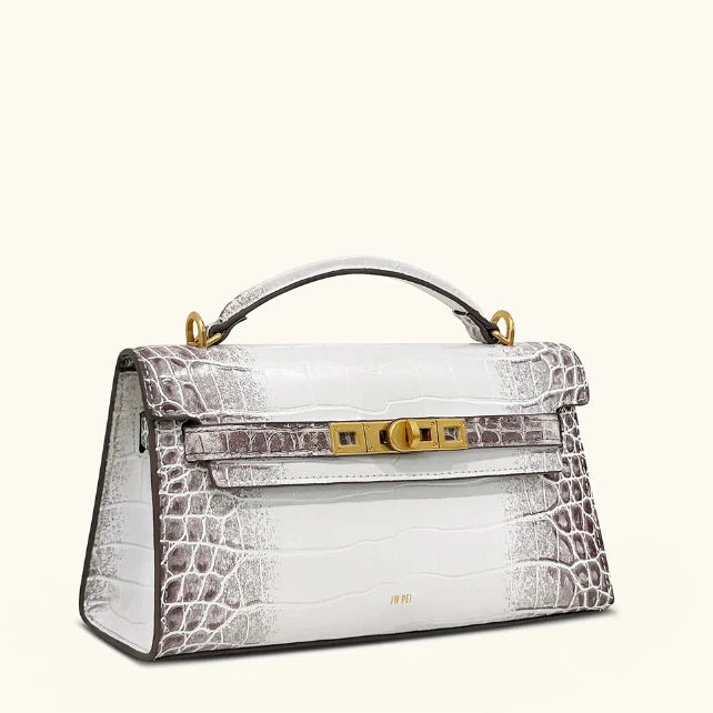 Designer Crossbody Bag – Crocodile Leather Handbag