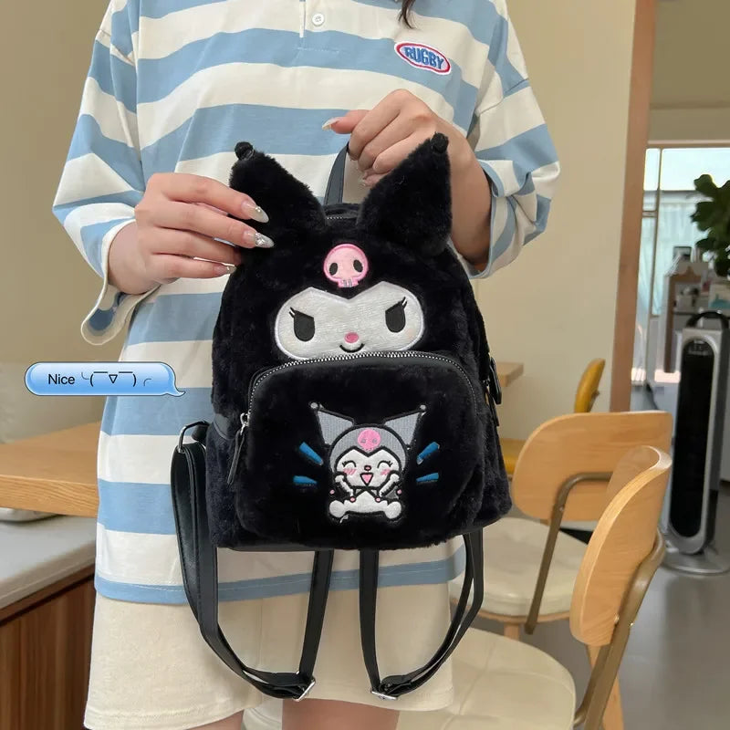 Plush Doll Backpack–Cute Cartoon Sweet Birthday Backpack