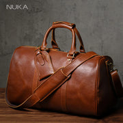 Retro Leather Travel Duffel Bag-High-Quality Retro Bags