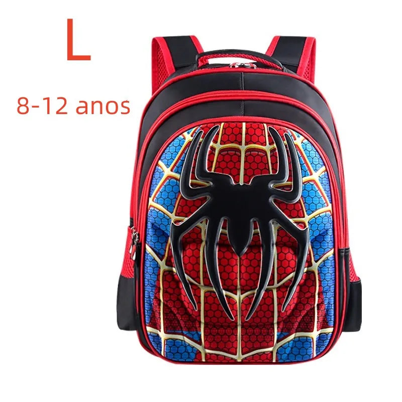 Spider King 3D Kids Backpack - Durable and Stylish Design