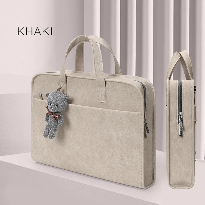 Portable Laptop Bag 13.3–15.6 Inch Waterproof Shoulder Sleeve for MacBook Air/Pro