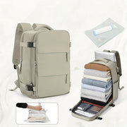 Compact Carry-On Backpack – Cabin Bag with Vacuum Storage