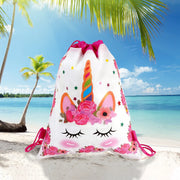 Cute Cartoon  Drawstring Pouches