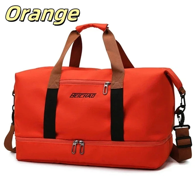 Durable Wet Dry Travel Duffle Bag – Wet Separation Duffel Bag