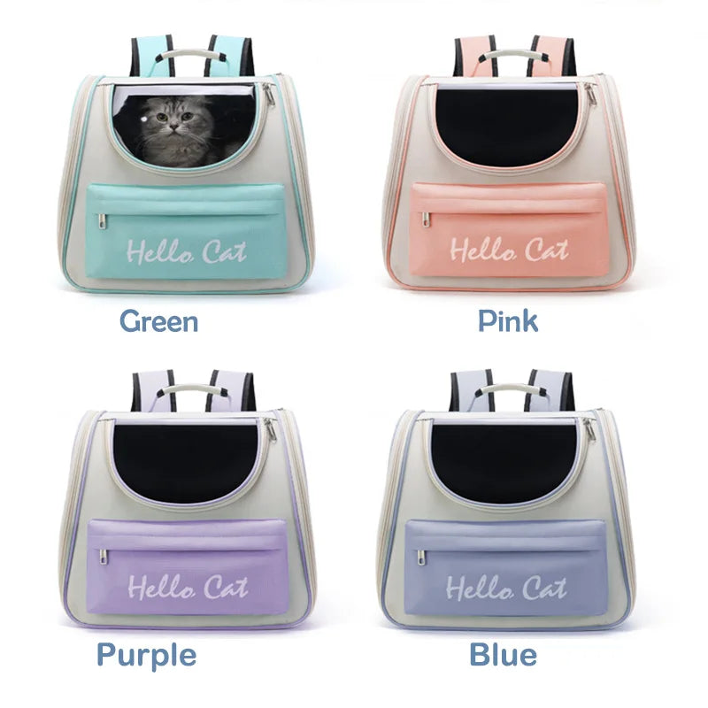 Hands-Free Pet Carrier – Outdoor Travel Backpack