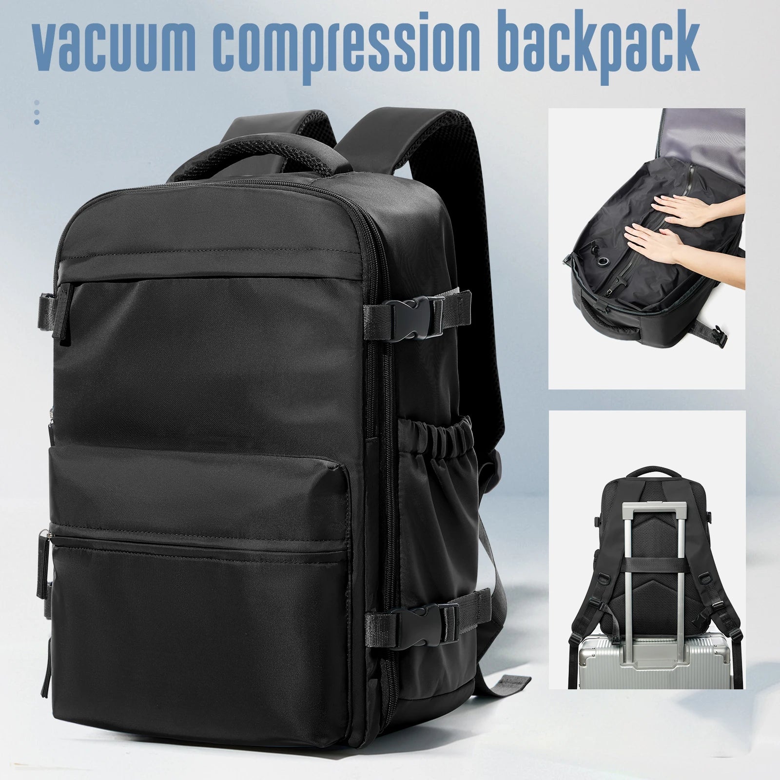 Expandable Vacuum Cabin Backpack