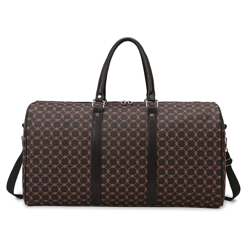 Versatile Large Duffle Travel Bag  – PU Leather Bag
