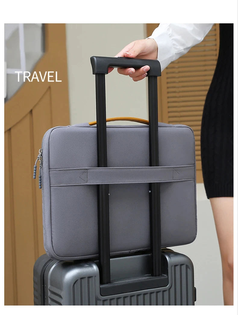 14–16 Inch Waterproof Laptop Sleeve Briefcase for MacBook & Dell