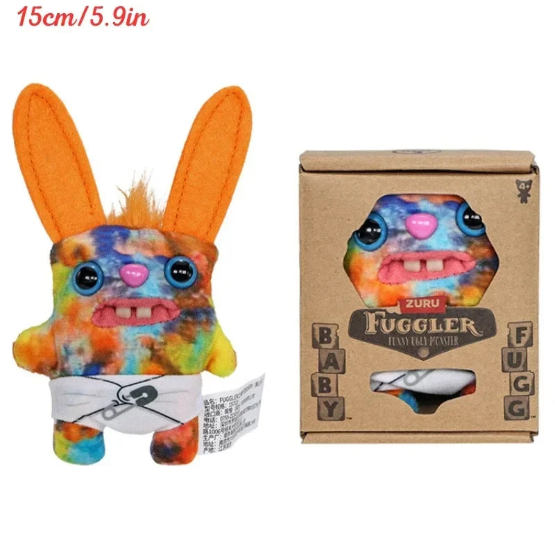 Cute Ugly Fuggler Baby Monster Plush Toy – Multicolor Peluche Doll