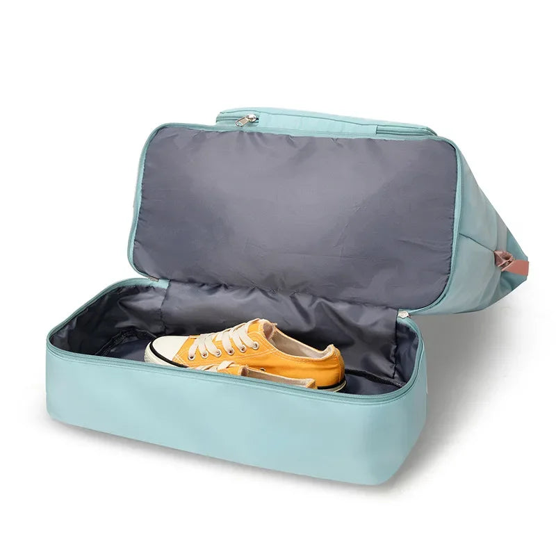 Portable Travel Duffel Bag – Foldable Gym & Storage Bag