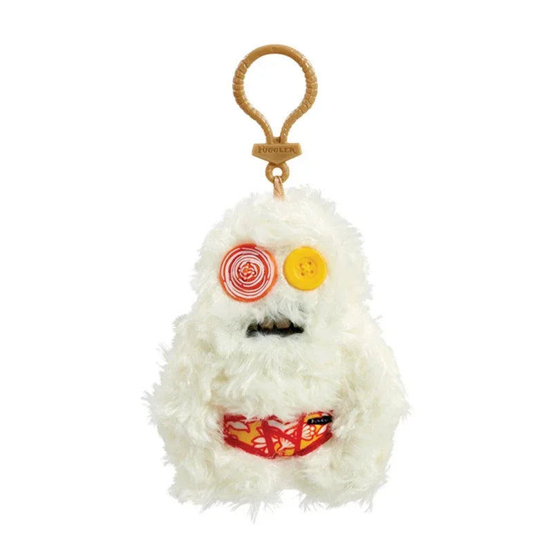 Fuggler Monster Plush Keychain – Cute Ugly Stuffed Pendant