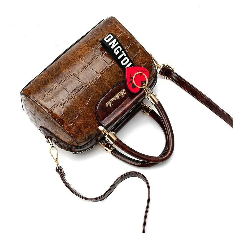 Elegant Faux Leather HandBag