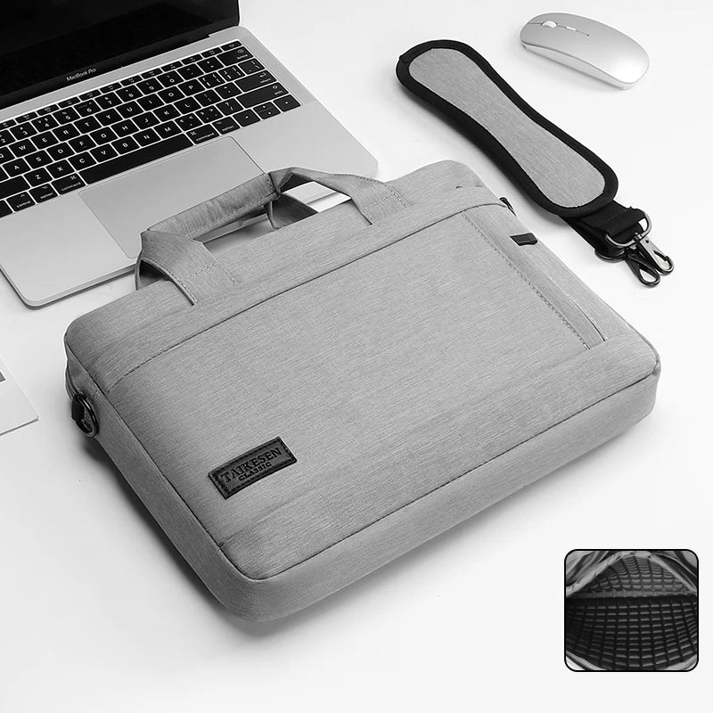 Laptop Shoulder Bag – Durable Sleeve for MacBook Air/Pro, Dell, Huawei, ASUS (13–17 Inch)