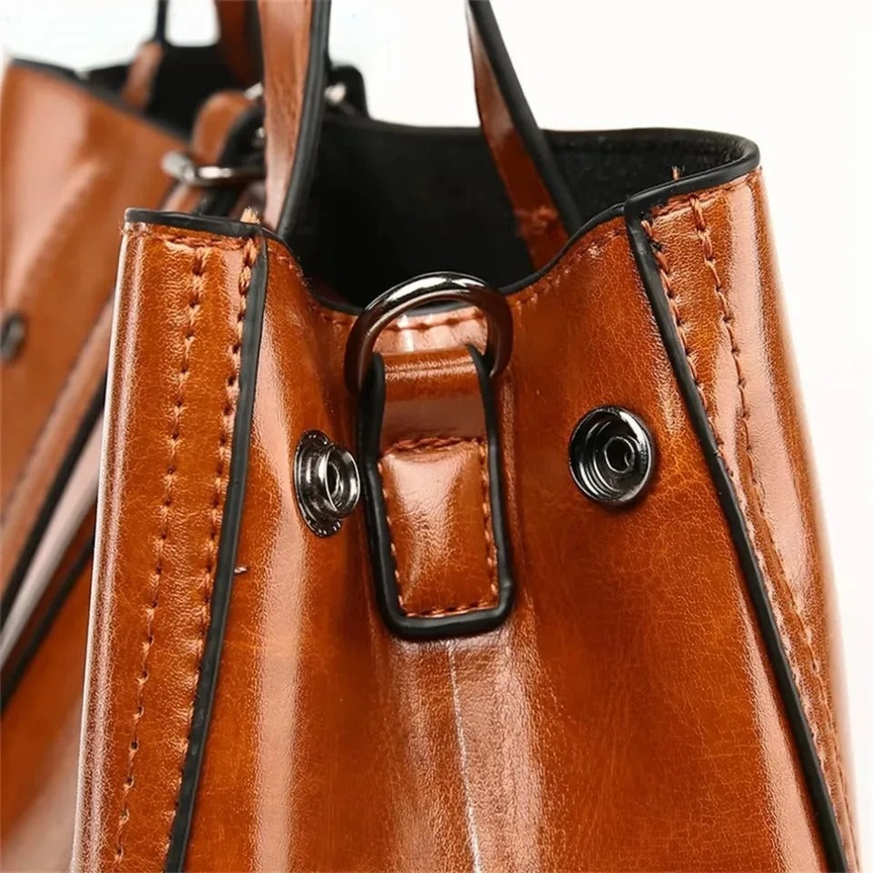 Patent Leather Handbag – Trendy Crossbody & Shoulder Tote