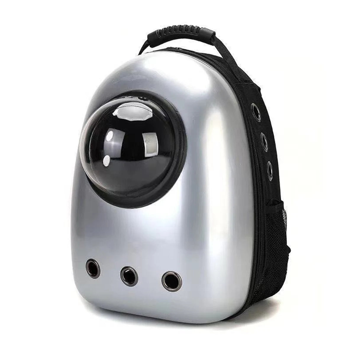 Spacecraft Pet Backpack – Large Capacity Portable Cat & Dog Carrier Bag