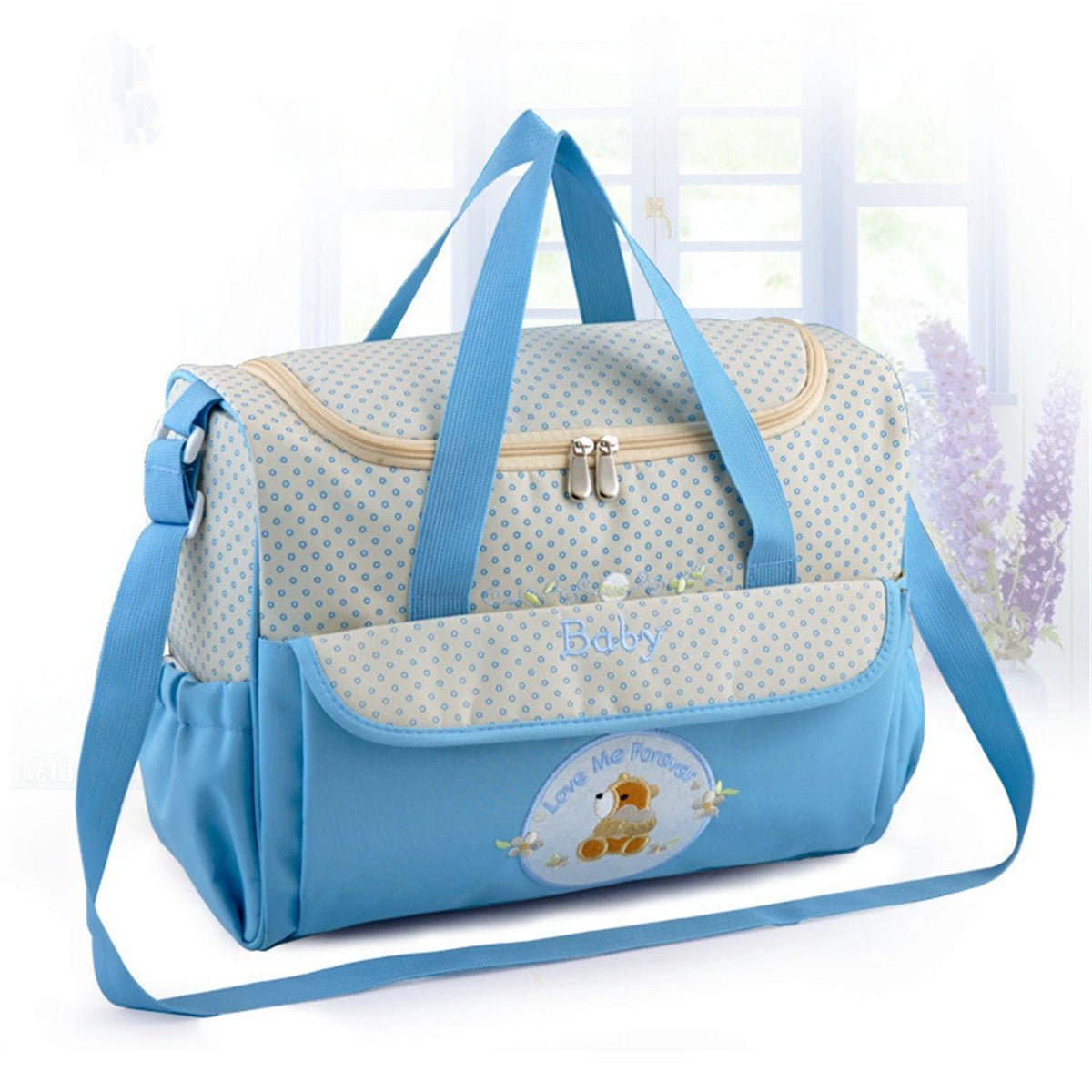 Cartoon Bear Mommy Diaper Bag – Lightweight Large Capacity Bag