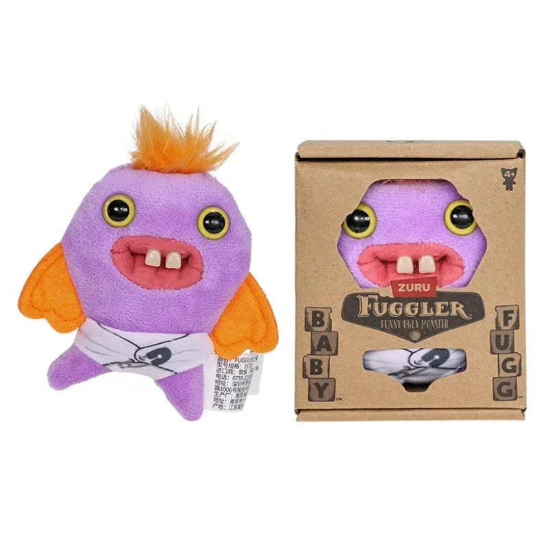 Cute Ugly Fuggler Baby Monster Plush Toy – Multicolor Peluche Doll